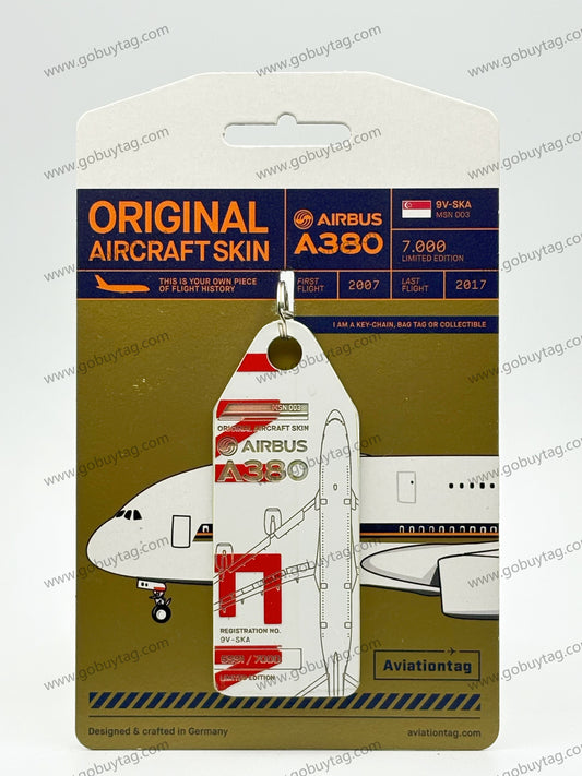 Aviationtag Singapore Airlines Airbus A380 9V-SKA