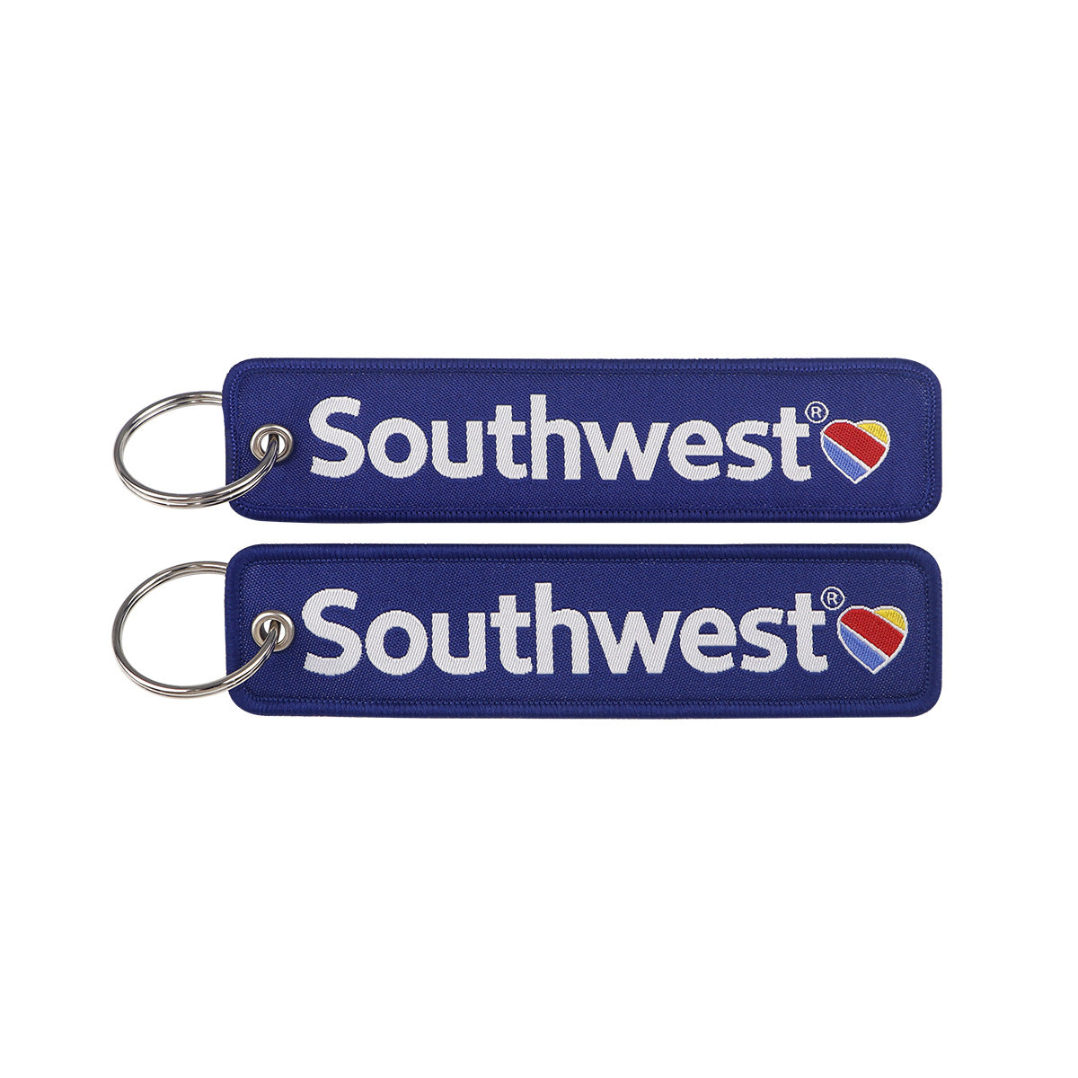Airline Embroidered Keychain