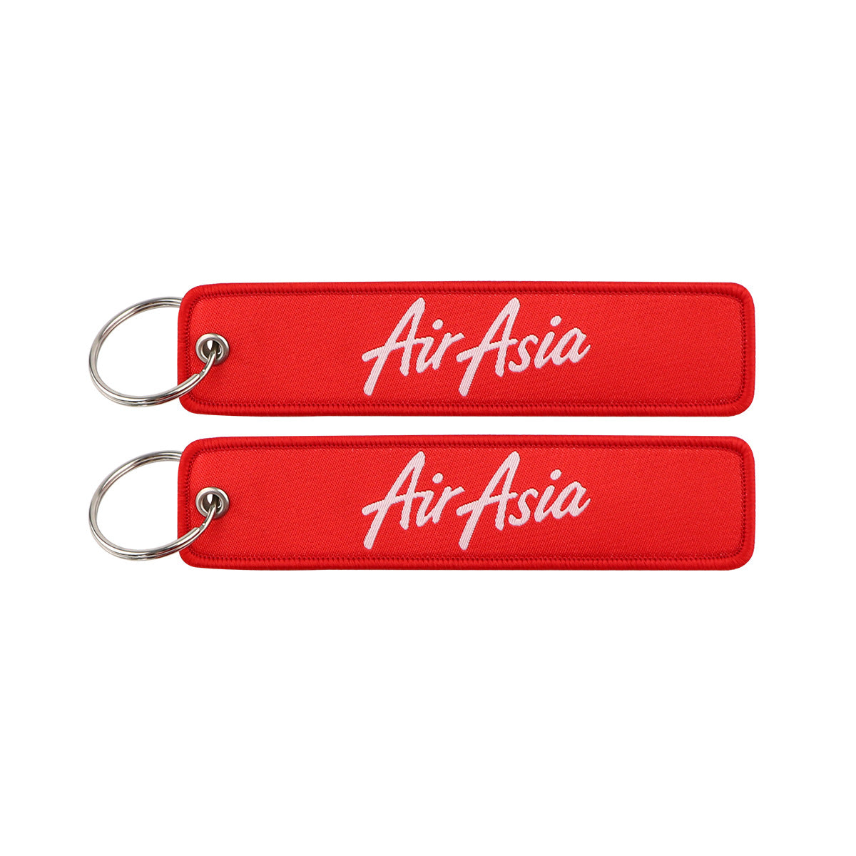 Airline Embroidered Keychain