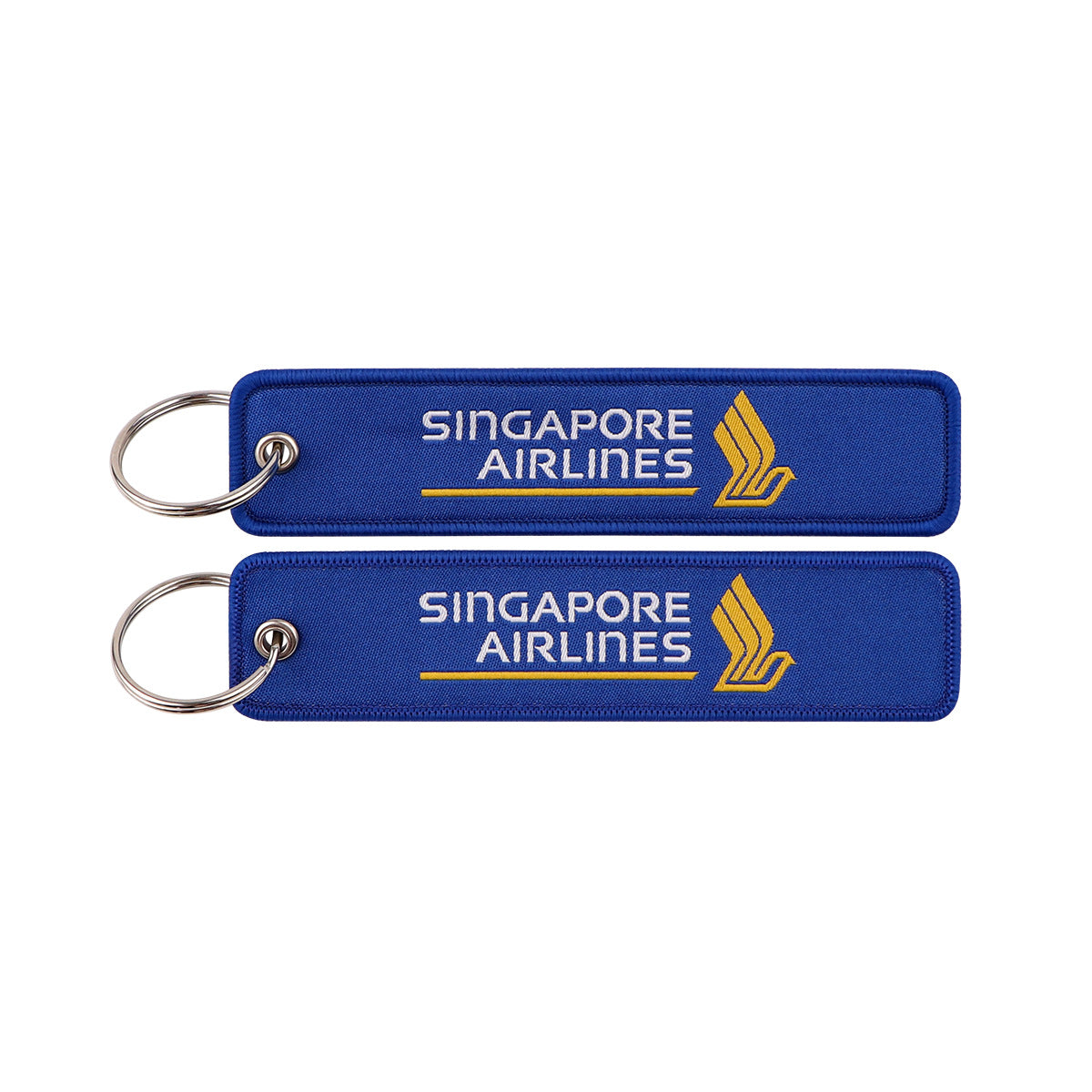 Airline Embroidered Keychain
