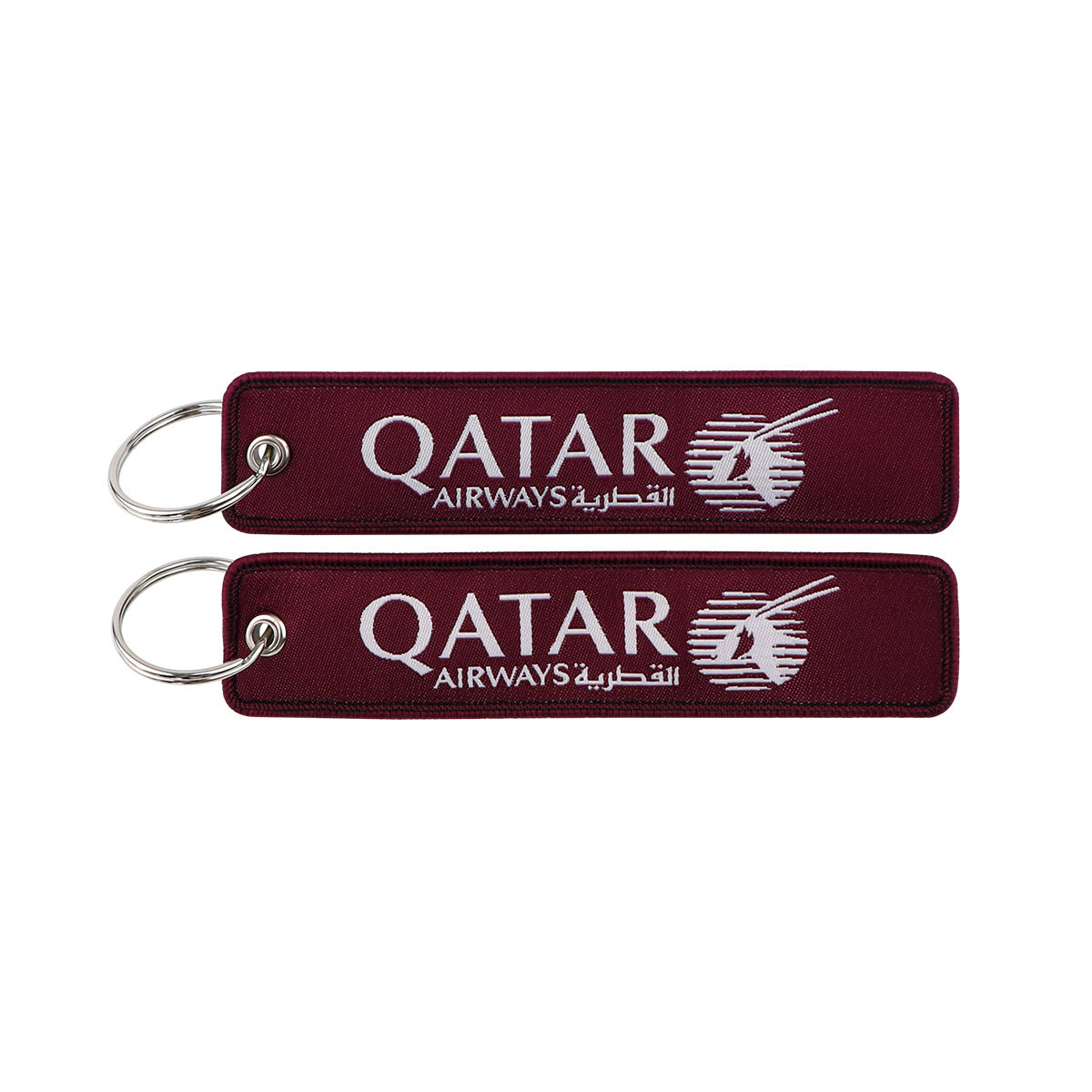Airline Embroidered Keychain